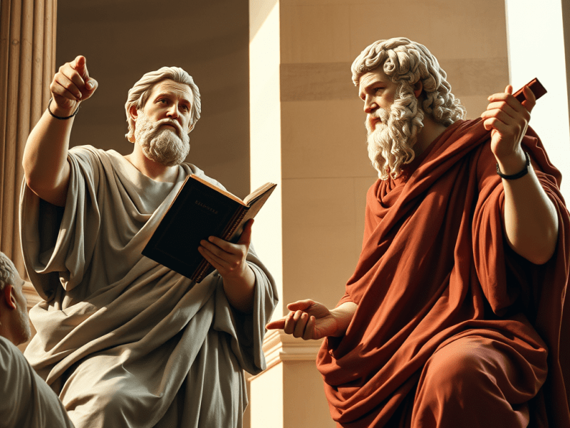 Contrasting Philosophies: Plato vs. Aristotle&nbsp;Explained