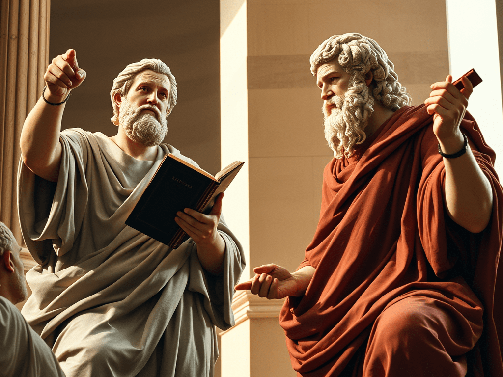 Contrasting Philosophies: Plato vs. Aristotle&nbsp;Explained